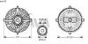 AVA QUALITY COOLING MSC413 Clutch, radiator fan