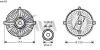 AVA QUALITY COOLING MSC424 Clutch, radiator fan