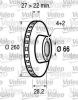 VALEO 186532 Brake Disc
