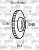 VALEO 186582 Brake Disc