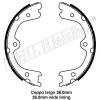 fri.tech. 1067.201 (1067201) Brake Shoe Set, parking brake