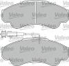 VALEO 598569 Brake Pad Set, disc brake