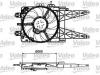 VALEO 698484 Fan, radiator