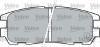 VALEO 598507 Brake Pad Set, disc brake