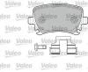 VALEO 598752 Brake Pad Set, disc brake