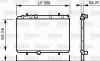 VALEO 734338 Radiator, engine cooling