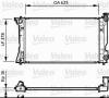 VALEO 734712 Radiator, engine cooling