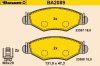 BARUM BA2089 Brake Pad Set, disc brake