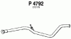 FENNO P4792 Exhaust Pipe