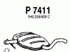FENNO P7411 Middle Silencer