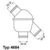 WAHLER 4684.83/1 (4684831) Thermostat, coolant