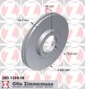ZIMMERMANN 250.1339.00 (250133900) Brake Disc