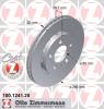 ZIMMERMANN 100.1241.20 (100124120) Brake Disc