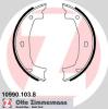 ZIMMERMANN 10990.103.8 (109901038) Brake Shoe Set, parking brake