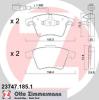 ZIMMERMANN 23747.185.1 (237471851) Brake Pad Set, disc brake