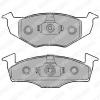 DELPHI LP1249 Brake Pad Set, disc brake