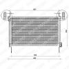 DELPHI TSP0225007 Condenser, air conditioning