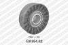 SNR GA354.02 (GA35402) Deflection/Guide Pulley, v-ribbed belt