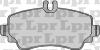 LPR 05P670 Brake Pad Set, disc brake