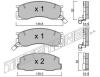 TRUSTING 290.0 (2900) Brake Pad Set, disc brake