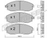 TRUSTING 306.0 (3060) Brake Pad Set, disc brake