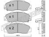 TRUSTING 307.0 (3070) Brake Pad Set, disc brake