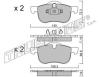 TRUSTING 318.0 (3180) Brake Pad Set, disc brake