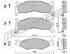 TRUSTING 384.0 (3840) Brake Pad Set, disc brake