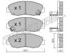 TRUSTING 393.0 (3930) Brake Pad Set, disc brake