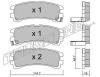 TRUSTING 423.0 (4230) Brake Pad Set, disc brake