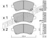 TRUSTING 462.0 (4620) Brake Pad Set, disc brake