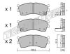 TRUSTING 528.0 (5280) Brake Pad Set, disc brake