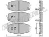 TRUSTING 529.0 (5290) Brake Pad Set, disc brake
