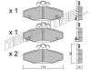 TRUSTING 536.0 (5360) Brake Pad Set, disc brake