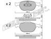 TRUSTING 549.0 (5490) Brake Pad Set, disc brake