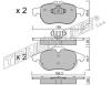 TRUSTING 556.0 (5560) Brake Pad Set, disc brake