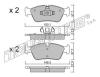 TRUSTING 656.0 (6560) Brake Pad Set, disc brake