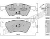 TRUSTING 686.0 (6860) Brake Pad Set, disc brake