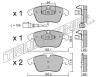 TRUSTING 691.1 (6911) Brake Pad Set, disc brake