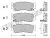 TRUSTING 804.0 (8040) Brake Pad Set, disc brake