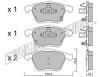 TRUSTING 821.0 (8210) Brake Pad Set, disc brake
