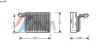 AVA QUALITY COOLING AIV148 Evaporator, air conditioning