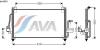 AVA QUALITY COOLING DW5040 Condenser, air conditioning
