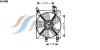 AVA QUALITY COOLING DW7508 Fan, radiator