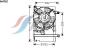 AVA QUALITY COOLING DW7512 Fan, radiator