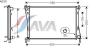 AVA QUALITY COOLING FD2325 Radiator, engine cooling