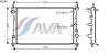 AVA QUALITY COOLING FD2382 Radiator, engine cooling