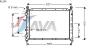 AVA QUALITY COOLING FT2109 Radiator, engine cooling