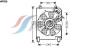 AVA QUALITY COOLING HD7526 Fan, radiator