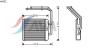 AVA QUALITY COOLING IV6052 Heat Exchanger, interior heating